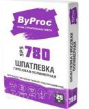 Шпатлевка полимерная SPS-780 "ByProc" суперфинишная (белая) 25 кг